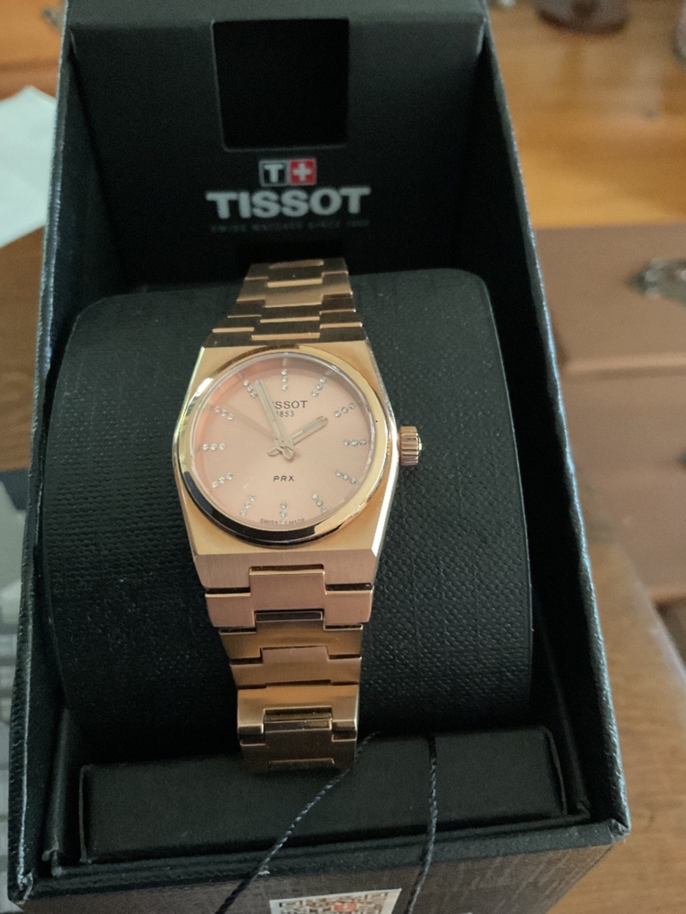 STUNNING TISSOT SWISS MADE ROSE GOLD LADIES WATCH